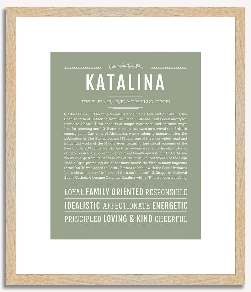 Katalina | Name Art Print