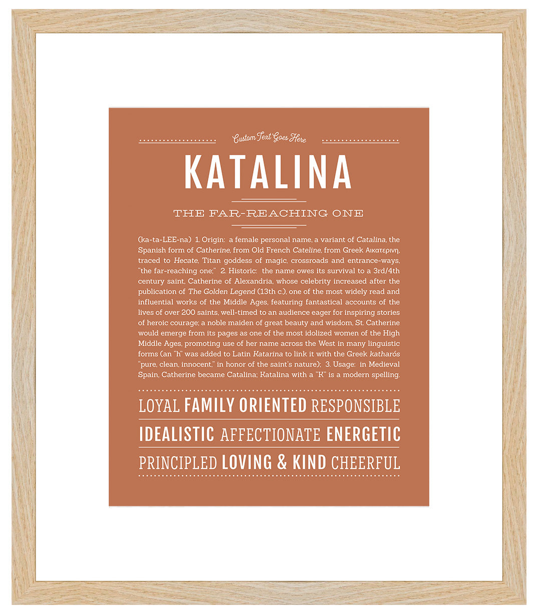 Katalina | Name Art Print