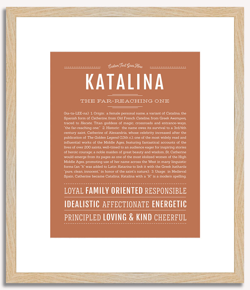 Katalina | Name Art Print