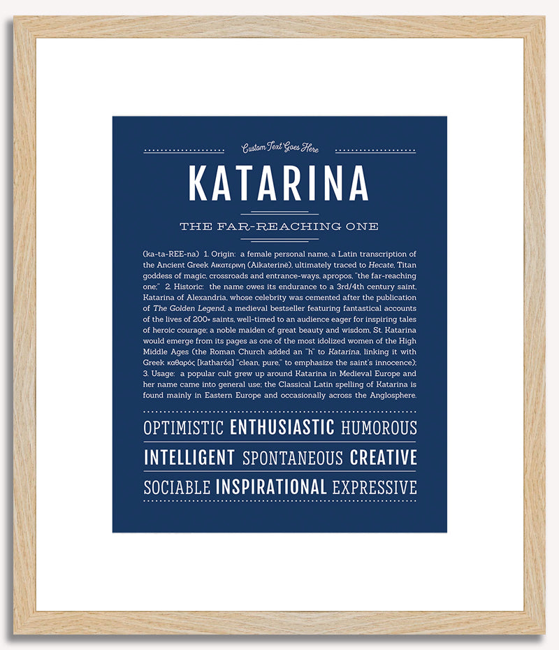 Katarina | Name Art Print