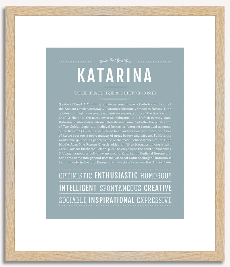 Katarina | Name Art Print