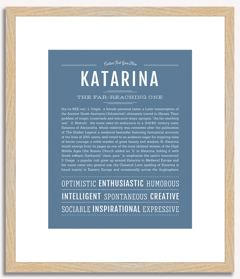 Katarina | Name Art Print