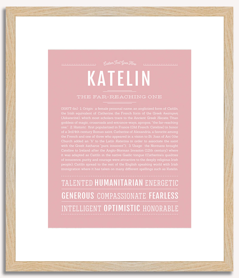 Katelin | Name Art Print