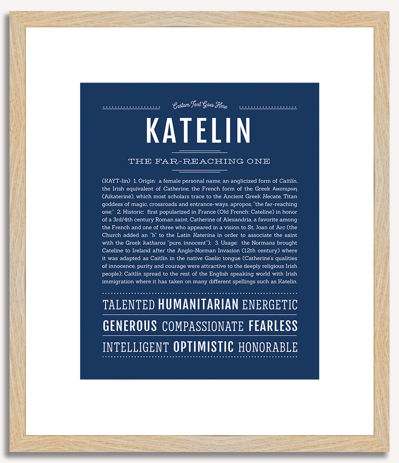 Katelin | Name Art Print