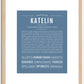 Katelin | Name Art Print