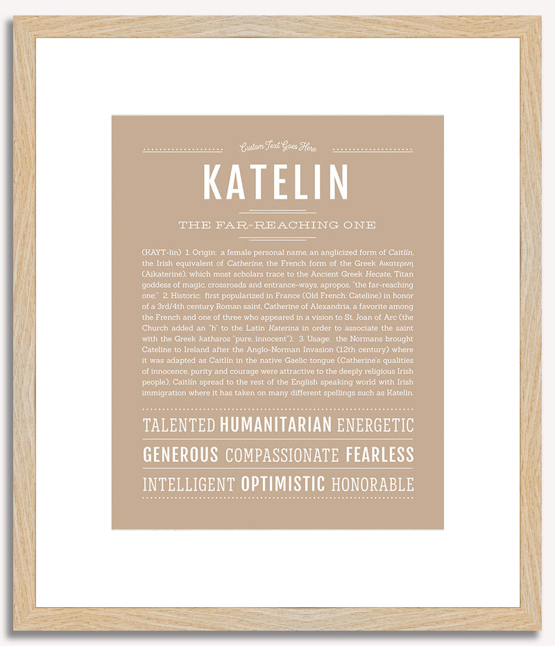 Katelin | Name Art Print