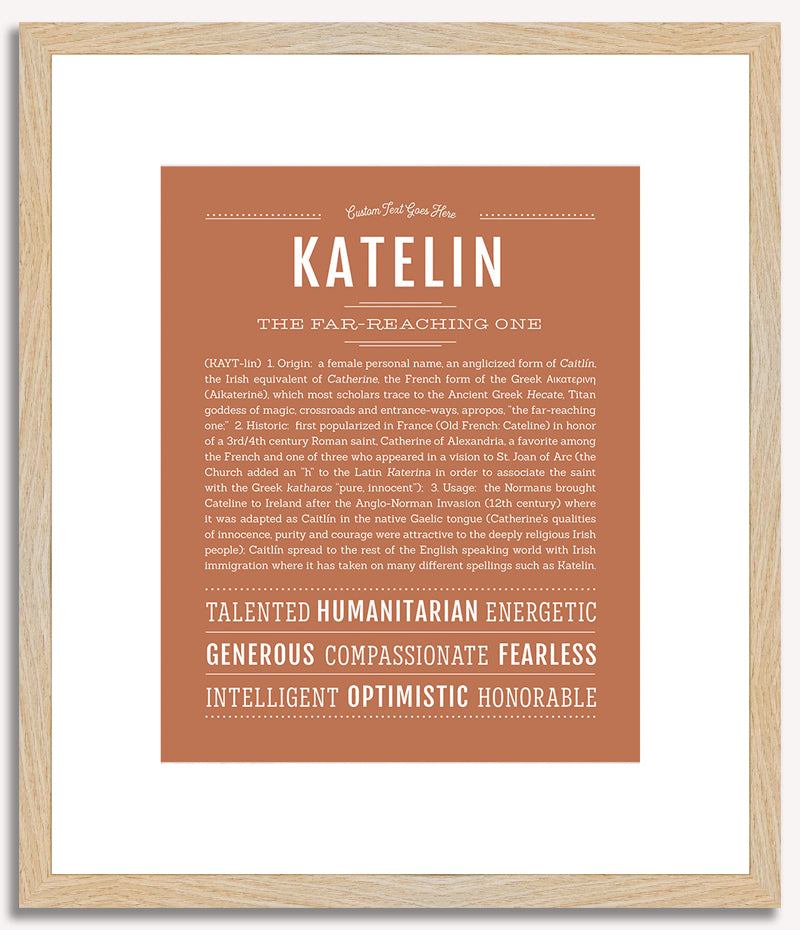 Katelin | Name Art Print