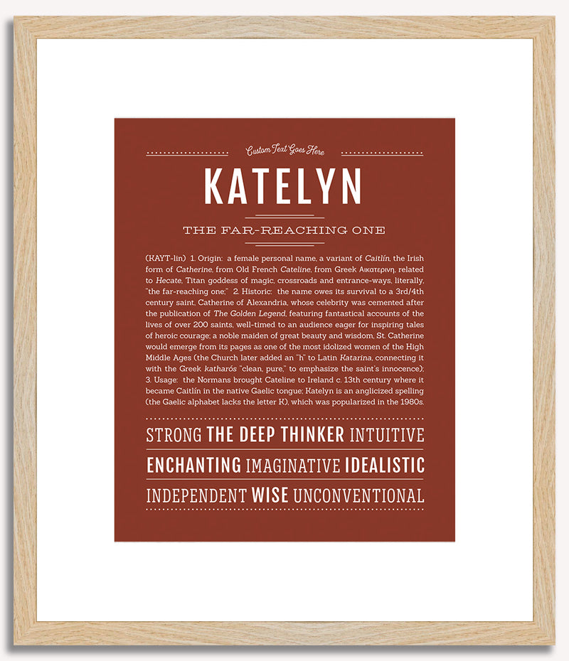 Katelyn | Name Art Print