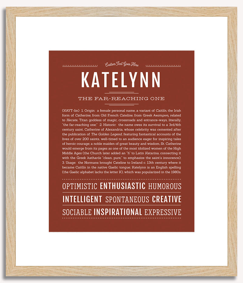 Katelynn | Name Art Print