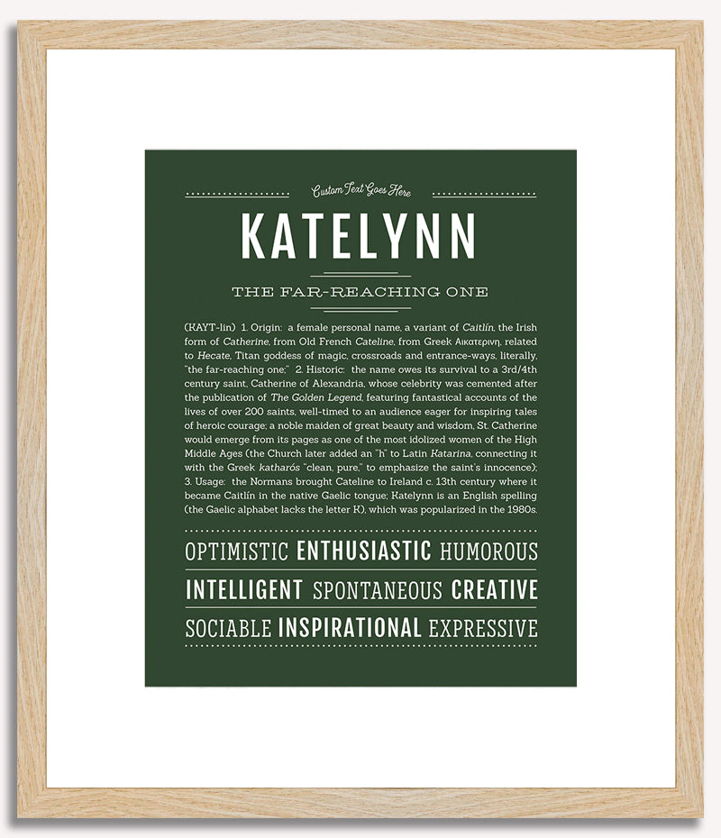 Katelynn | Name Art Print