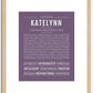 Katelynn | Name Art Print