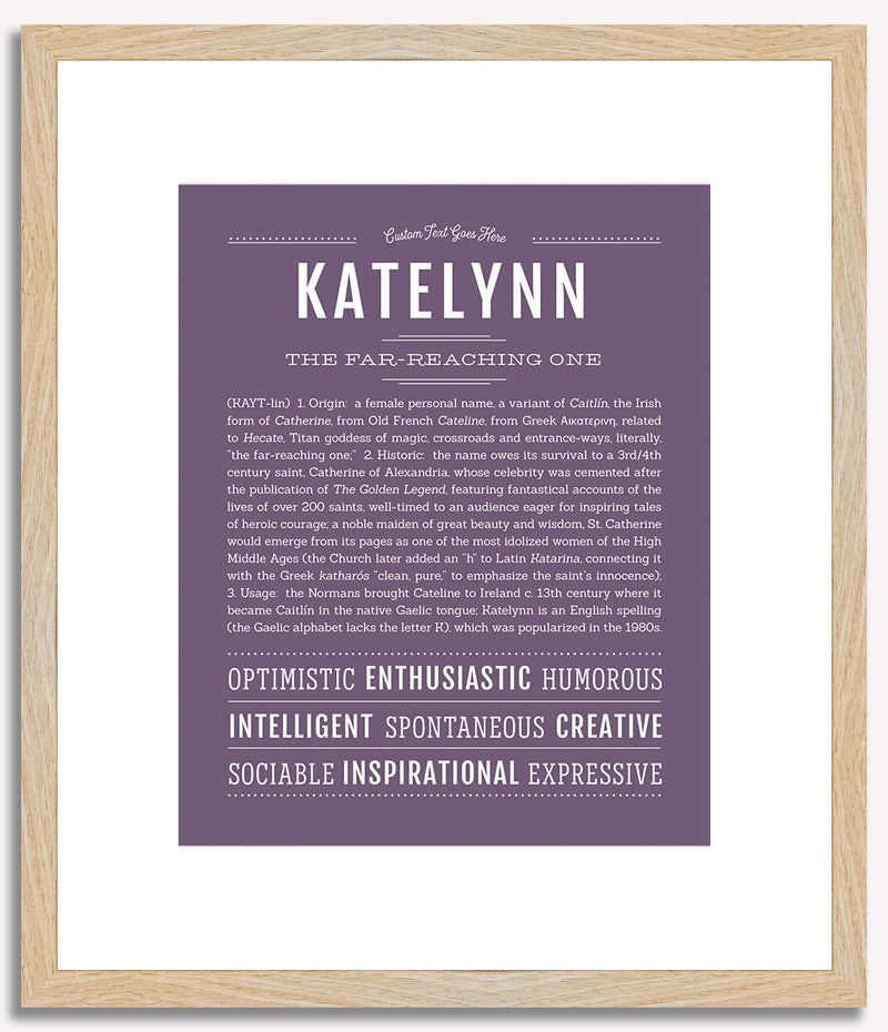 Katelynn | Name Art Print