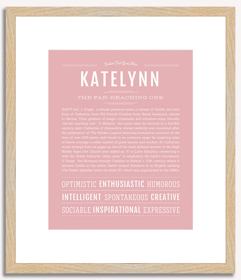 Katelynn | Name Art Print