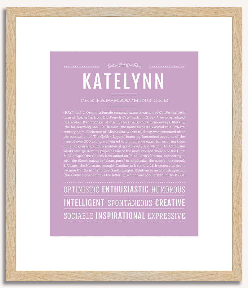 Katelynn | Name Art Print