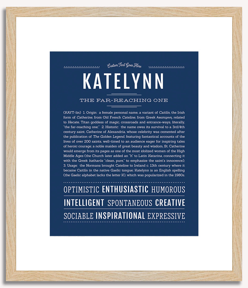 Katelynn | Name Art Print