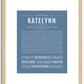 Katelynn | Name Art Print