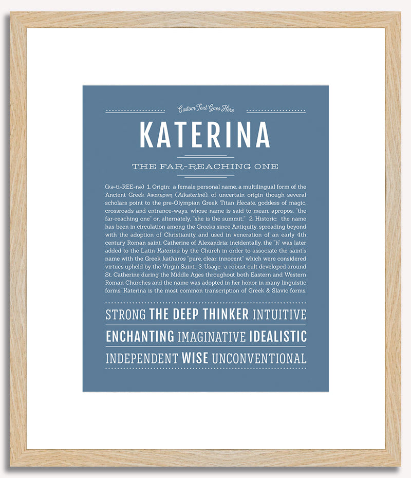 Katerina | Name Art Print