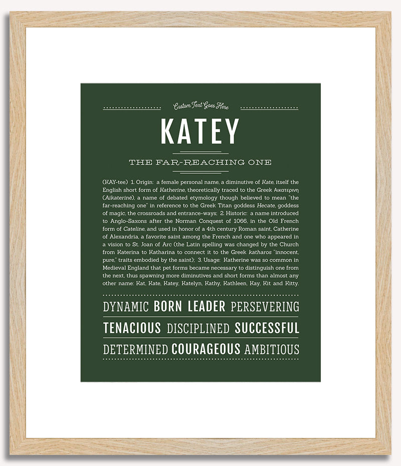 Katey | Name Art Print