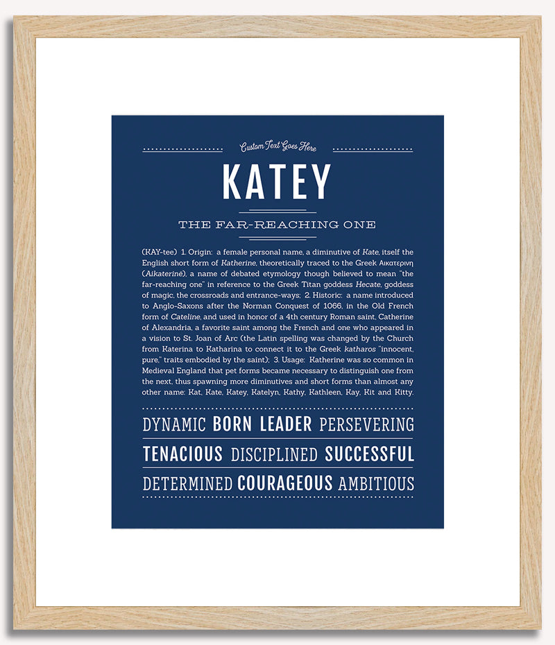 Katey | Name Art Print