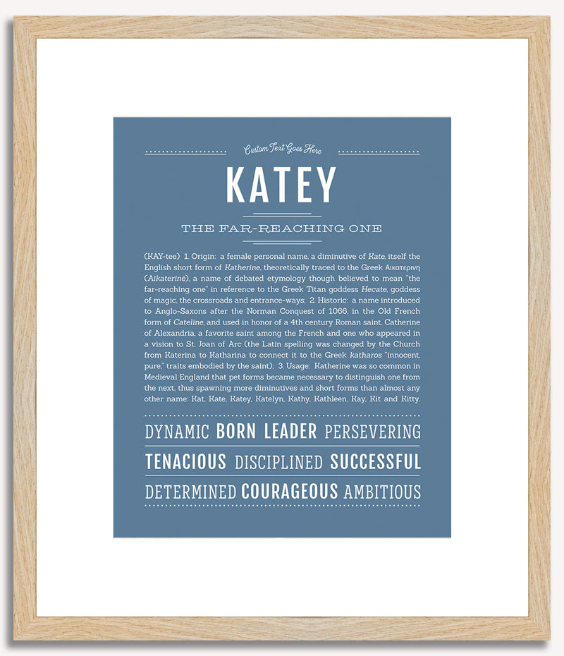 Katey | Name Art Print