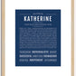 Katherine | Name Art Print