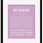 Frame Options | Lilac | Black Frame, Matted