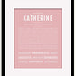 Frame Options | Dusty Rose | Black Frame, Matted