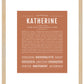 Katherine | Name Art Print