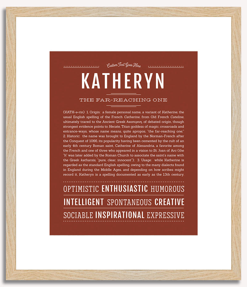 Katheryn | Name Art Print