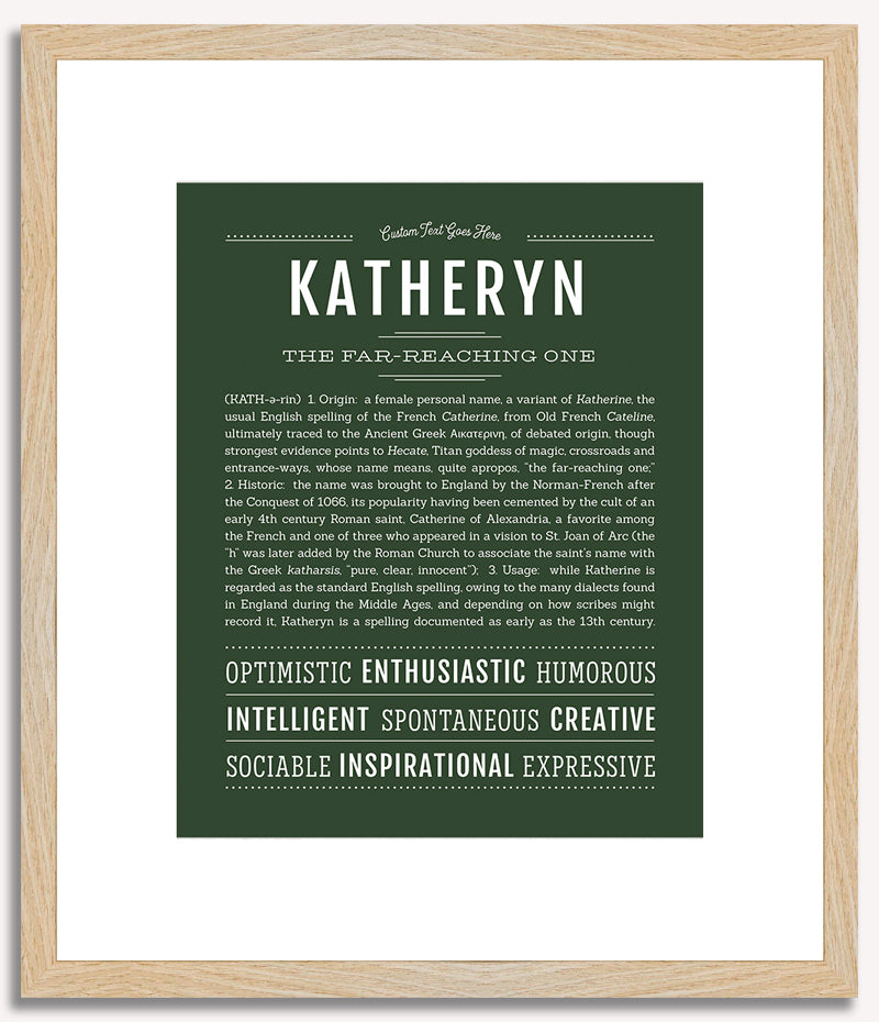 Katheryn | Name Art Print