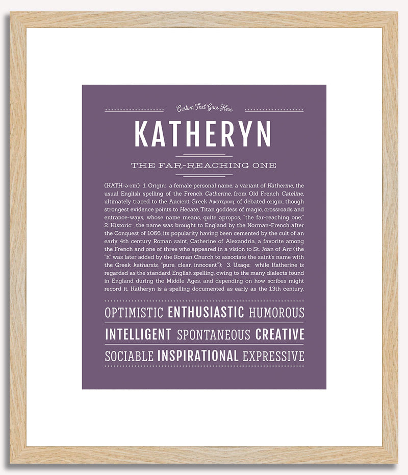 Katheryn | Name Art Print