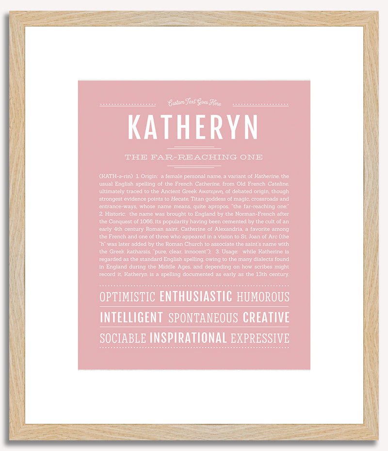 Katheryn | Name Art Print