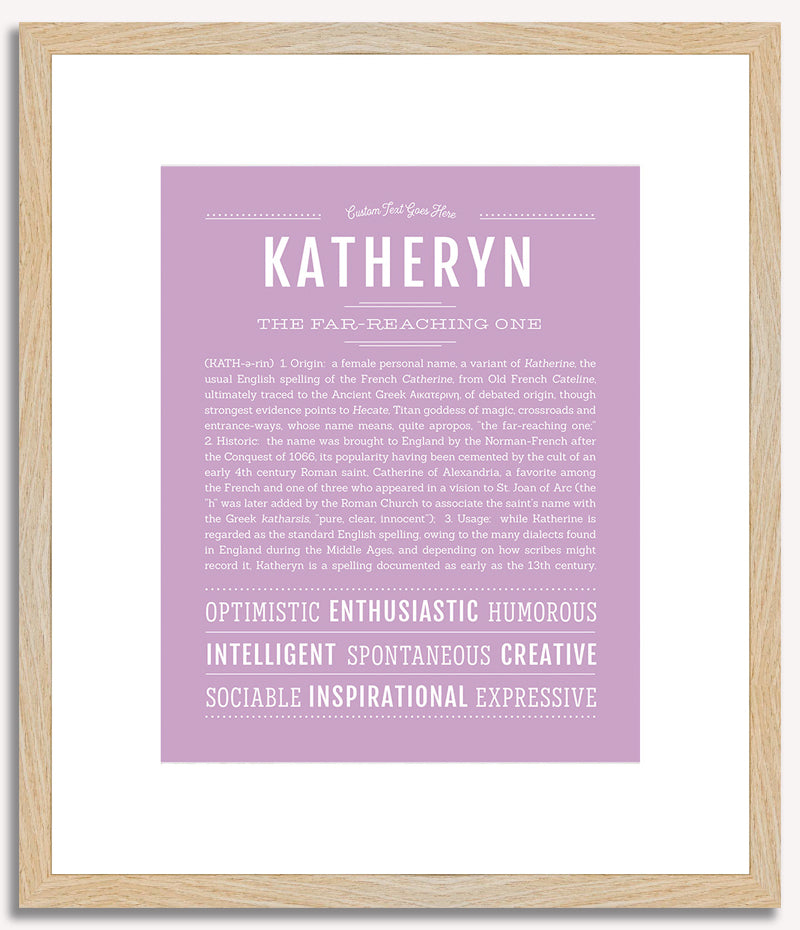 Katheryn | Name Art Print