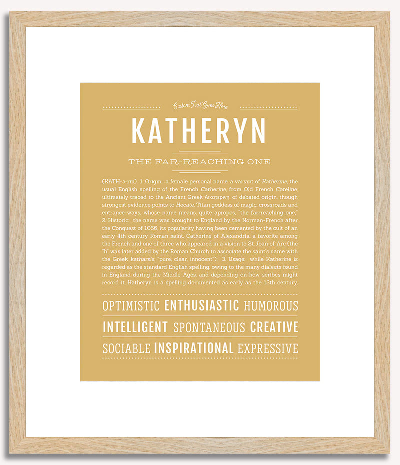 Katheryn | Name Art Print