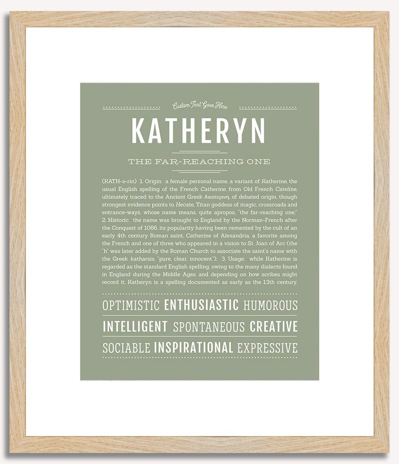 Katheryn | Name Art Print