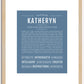 Katheryn | Name Art Print