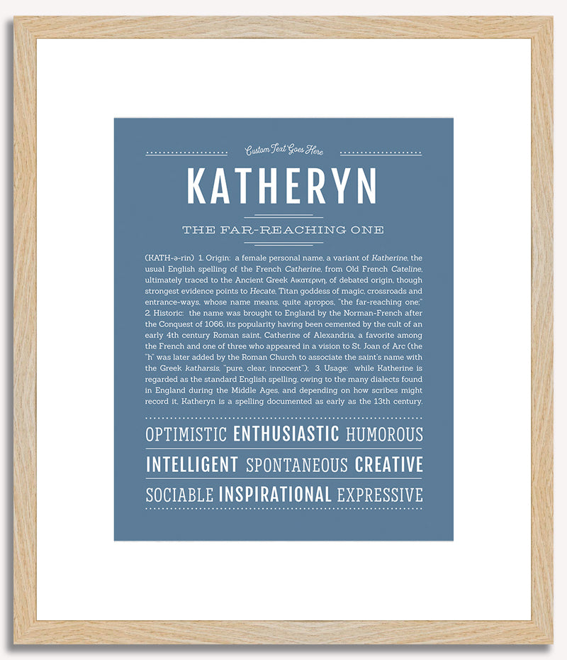 Katheryn | Name Art Print