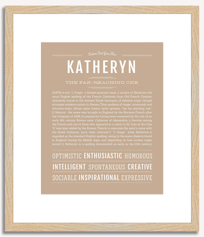 Katheryn | Name Art Print