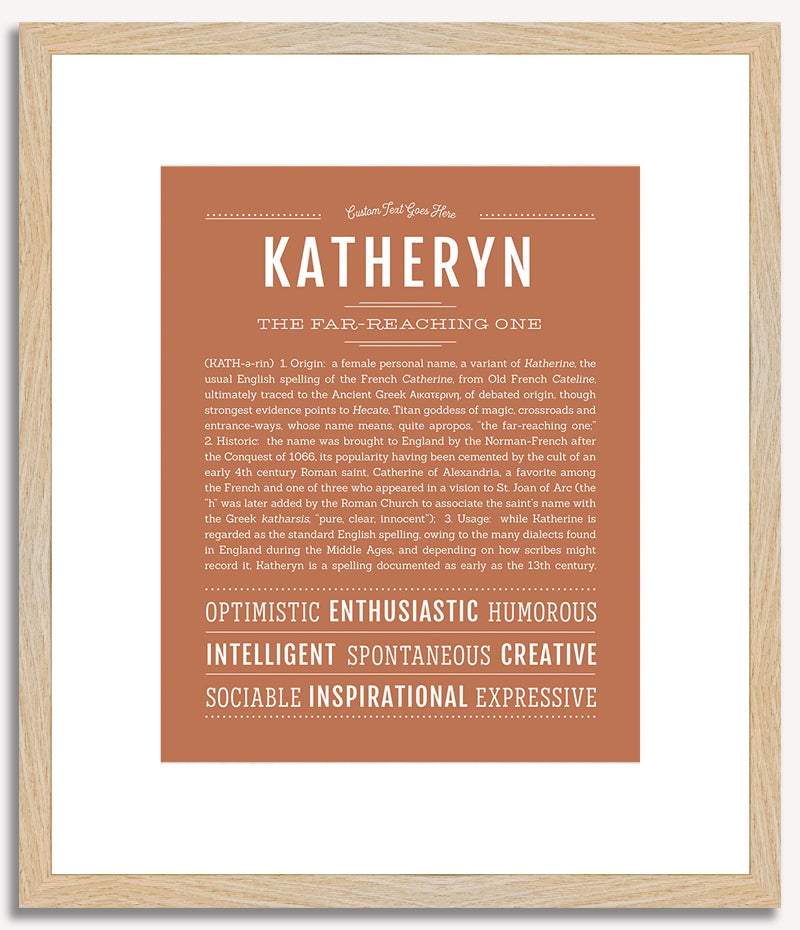 Katheryn | Name Art Print