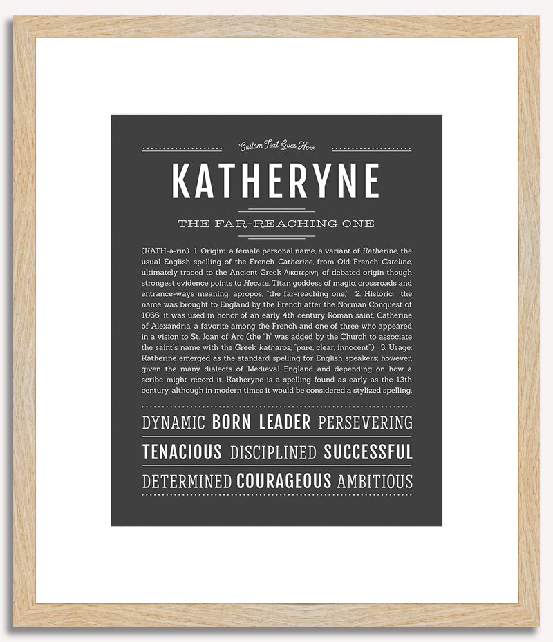 Katheryne | Name Art Print