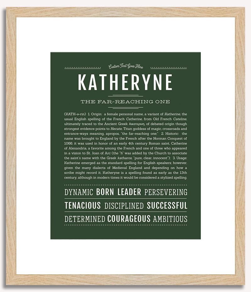 Katheryne | Name Art Print