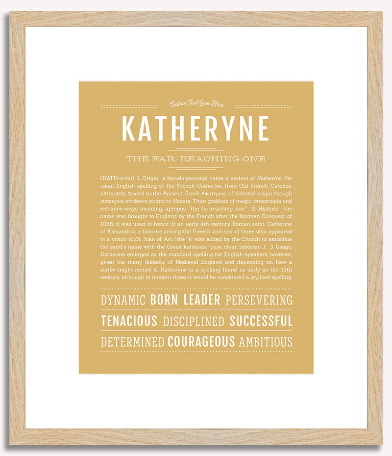 Katheryne | Name Art Print