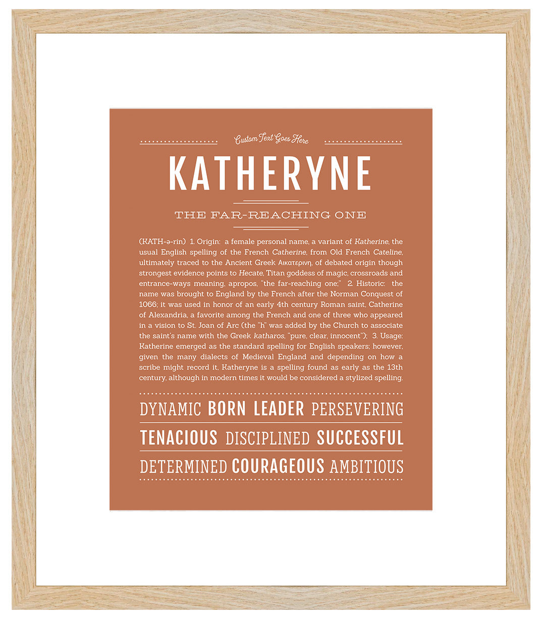 Katheryne | Name Art Print