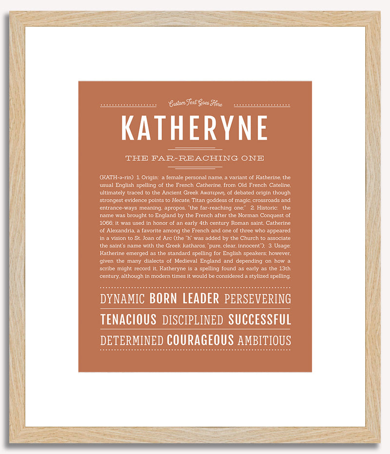 Katheryne | Name Art Print