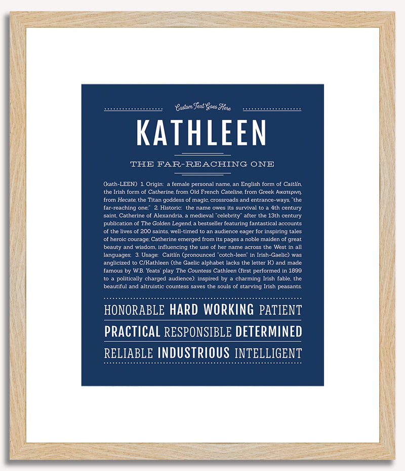 Kathleen | Name Art Print