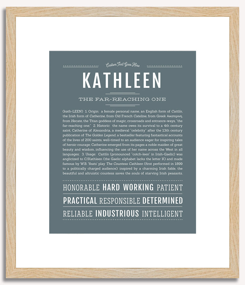 Kathleen | Name Art Print