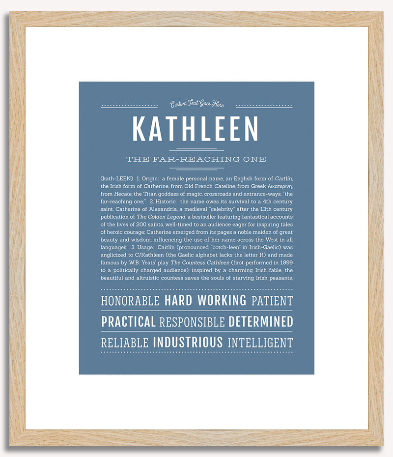 Kathleen | Name Art Print