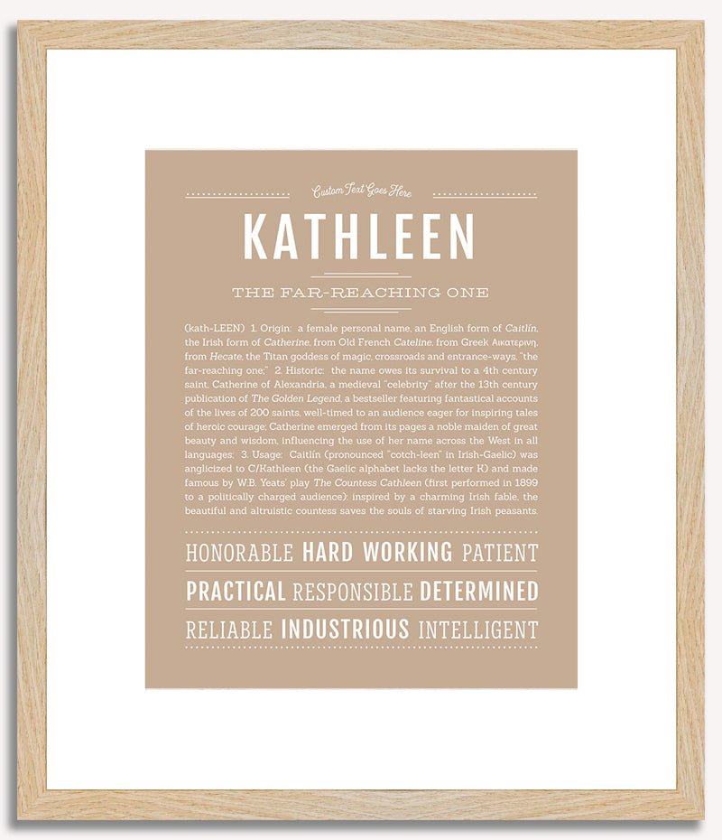 Kathleen | Name Art Print