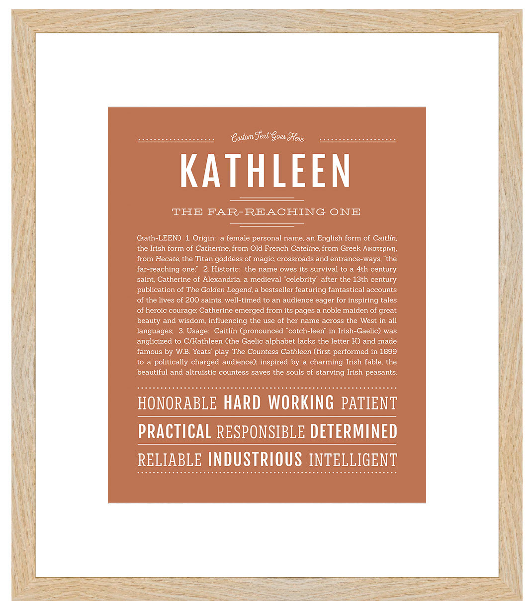 Kathleen | Name Art Print