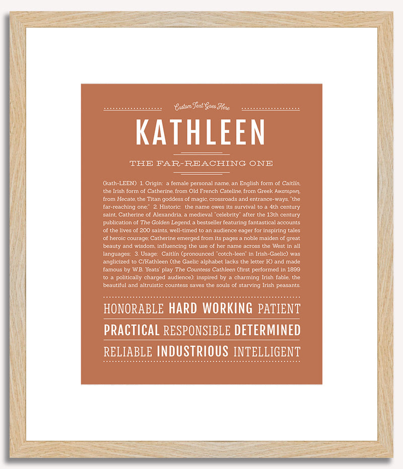 Kathleen | Name Art Print